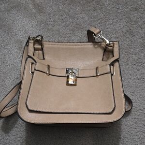 Tan Leather Shoulder Bag